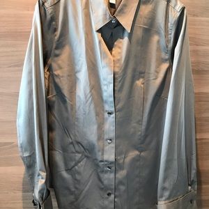 Banana Republic Tailored Gray shirt